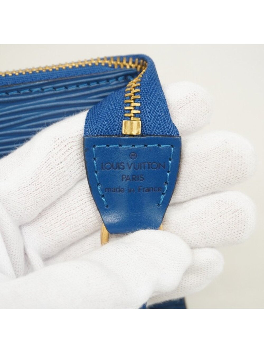 Louis Vuitton Pouch Epi Pochette Toledo Blue - Picture 5 of 8